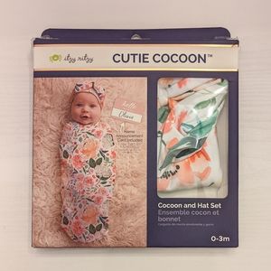 Itzy Ritzy Cocoon and Hat Swaddle Set - Floral